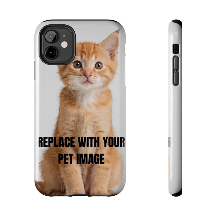 Customizable Pet Phone Case with Your Cat or Dog Photo
