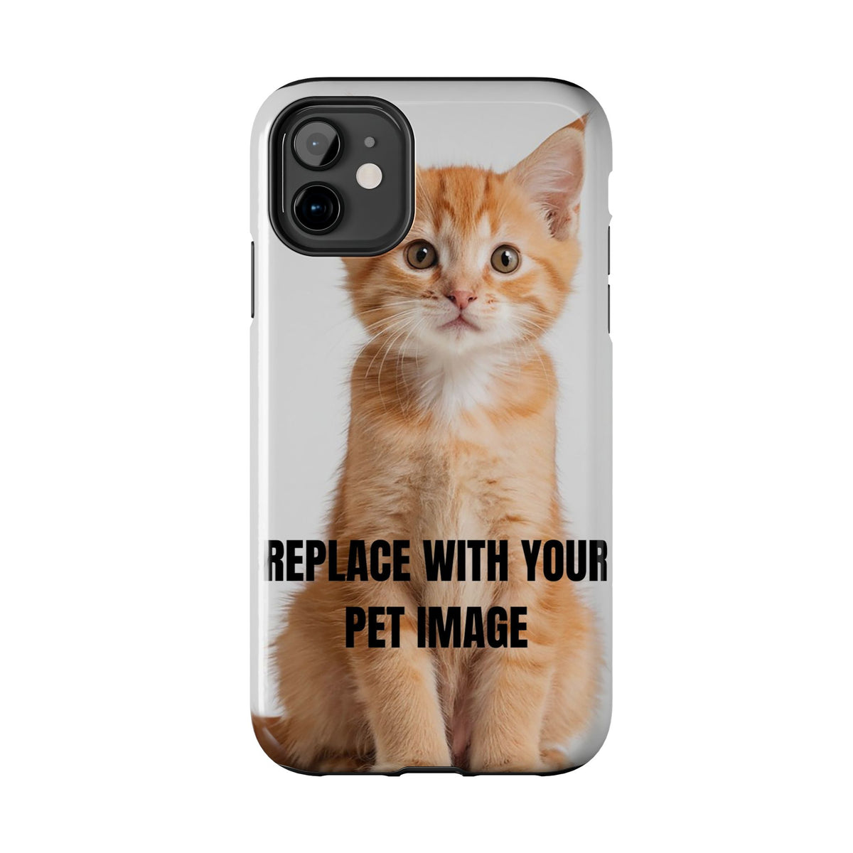Customizable Pet Phone Case with Your Cat or Dog Photo