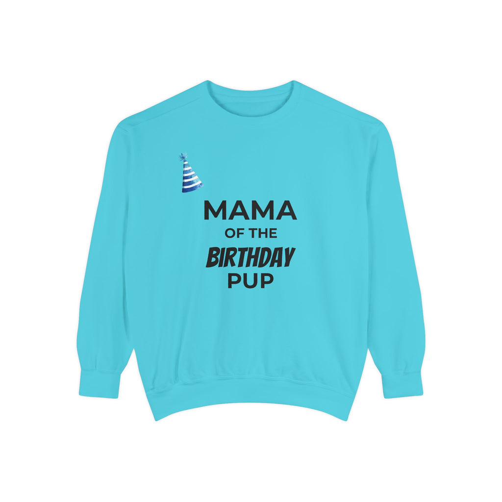 Customizable Mama of the Birthday Pup Sweatshirt
