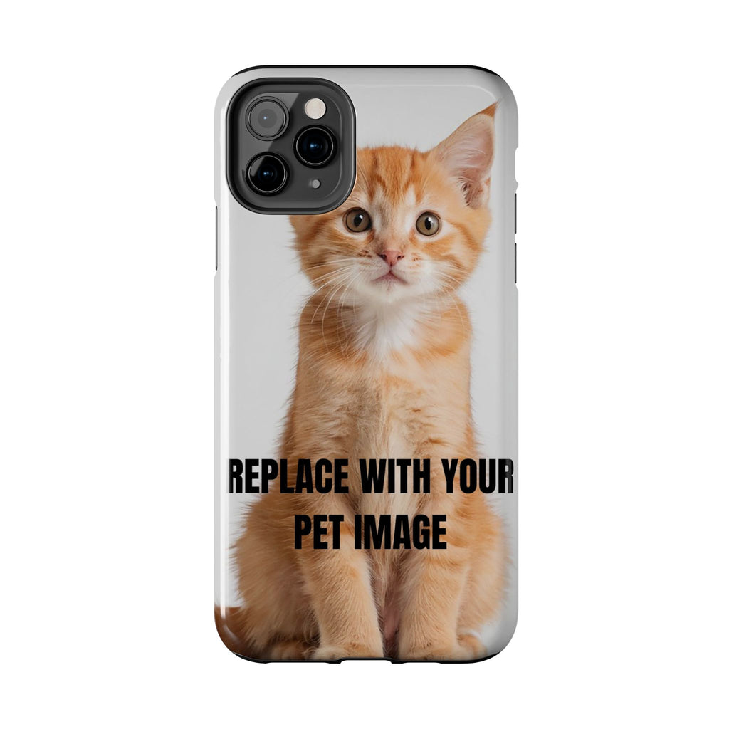 Customizable Pet Phone Case with Your Cat or Dog Photo