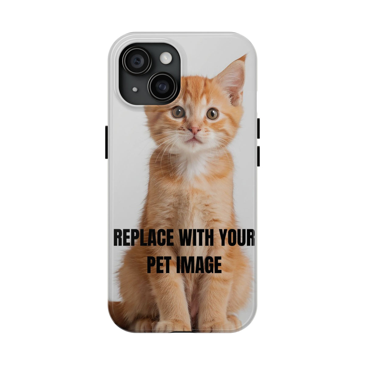 Customizable Pet Phone Case with Your Cat or Dog Photo