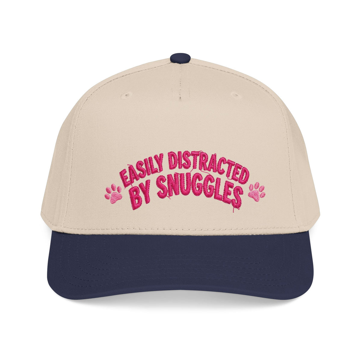 Easily Distracted By Snuggles Baseball Cap