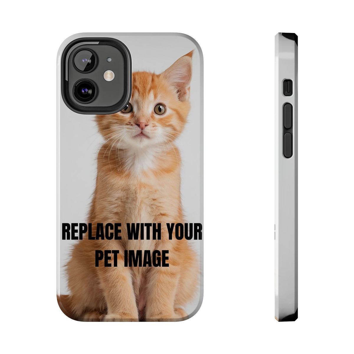 Customizable Pet Phone Case with Your Cat or Dog Photo