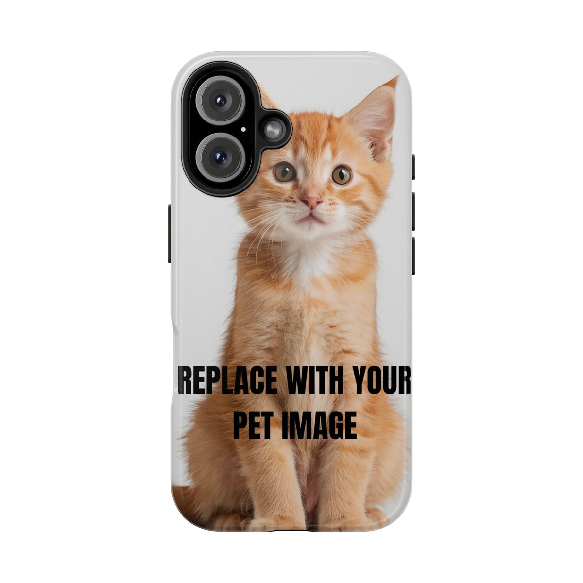 Customizable Pet Phone Case with Your Cat or Dog Photo