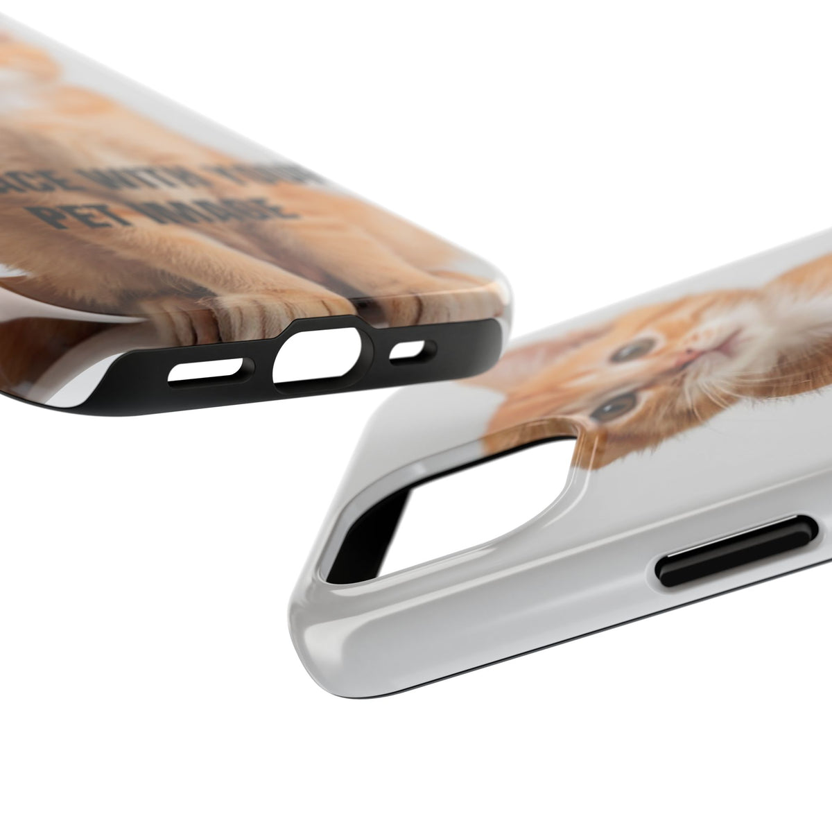 Customizable Pet Phone Case with Your Cat or Dog Photo