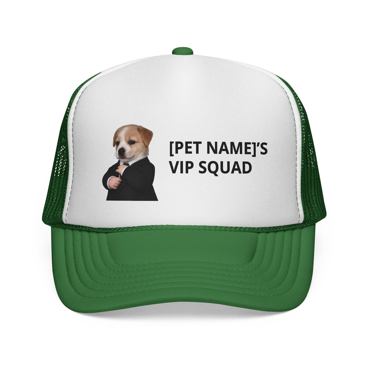 Customizable Pet VIP Squad Trucker Cap