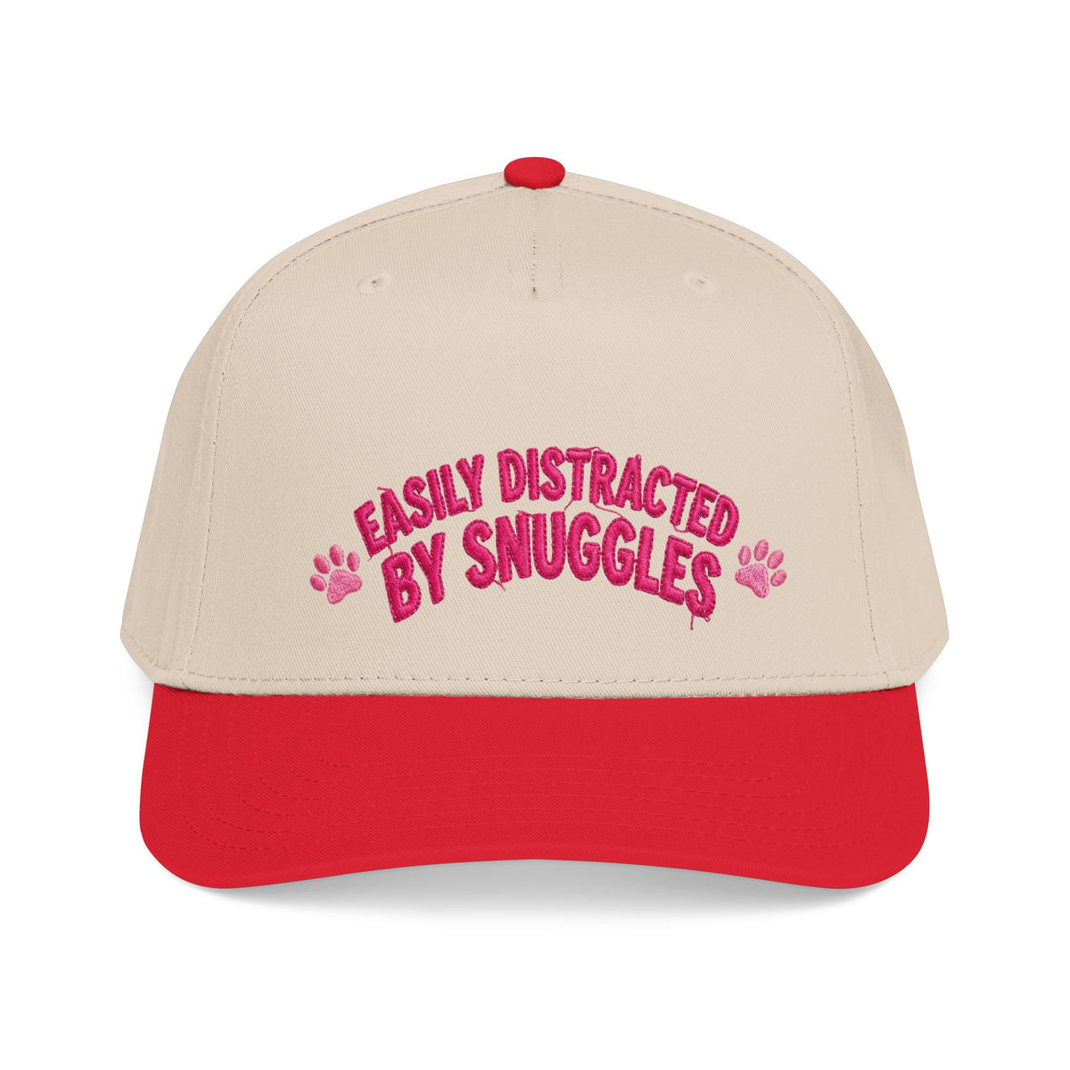 Easily Distracted By Snuggles Baseball Cap
