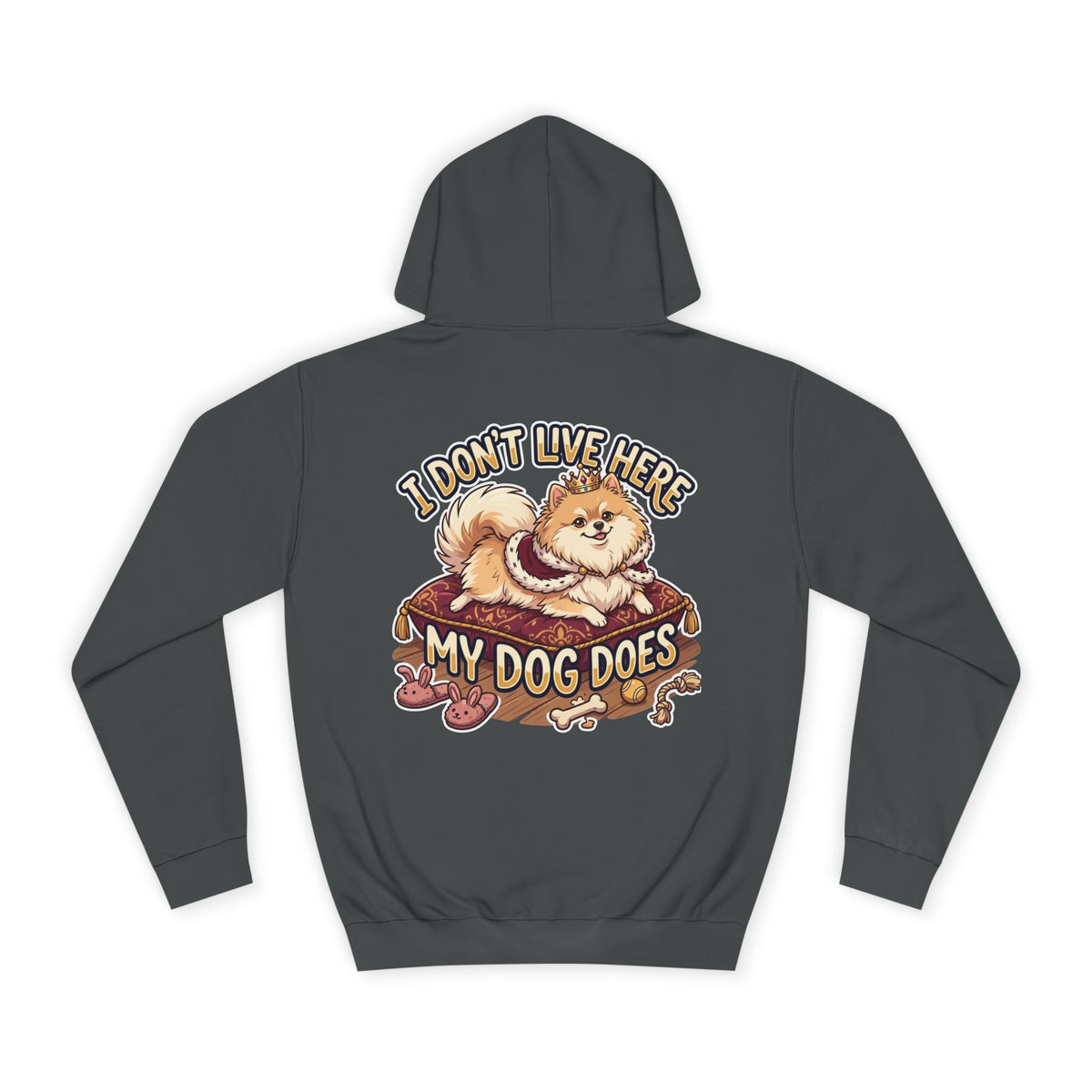 "I Don’t Live Here, My Dog Does" Cute Dog Lover Pullover