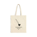 Tiny Paw Prints Big Love Tote Bag