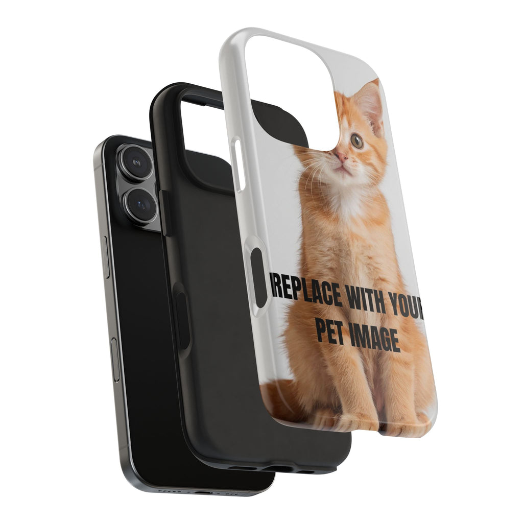 Customizable Pet Phone Case with Your Cat or Dog Photo