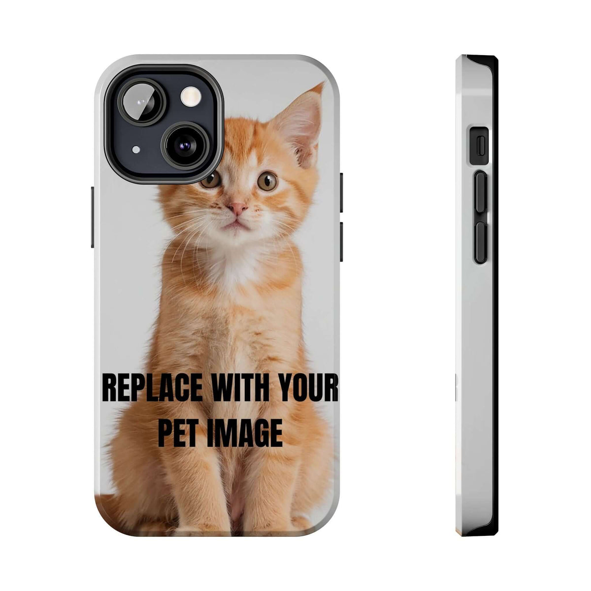 Customizable Pet Phone Case with Your Cat or Dog Photo
