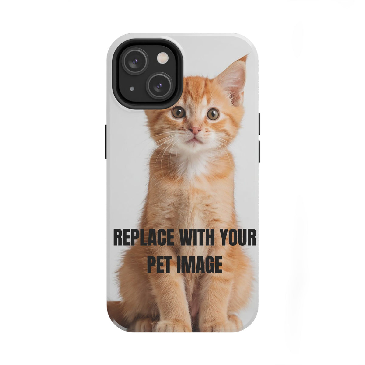 Customizable Pet Phone Case with Your Cat or Dog Photo