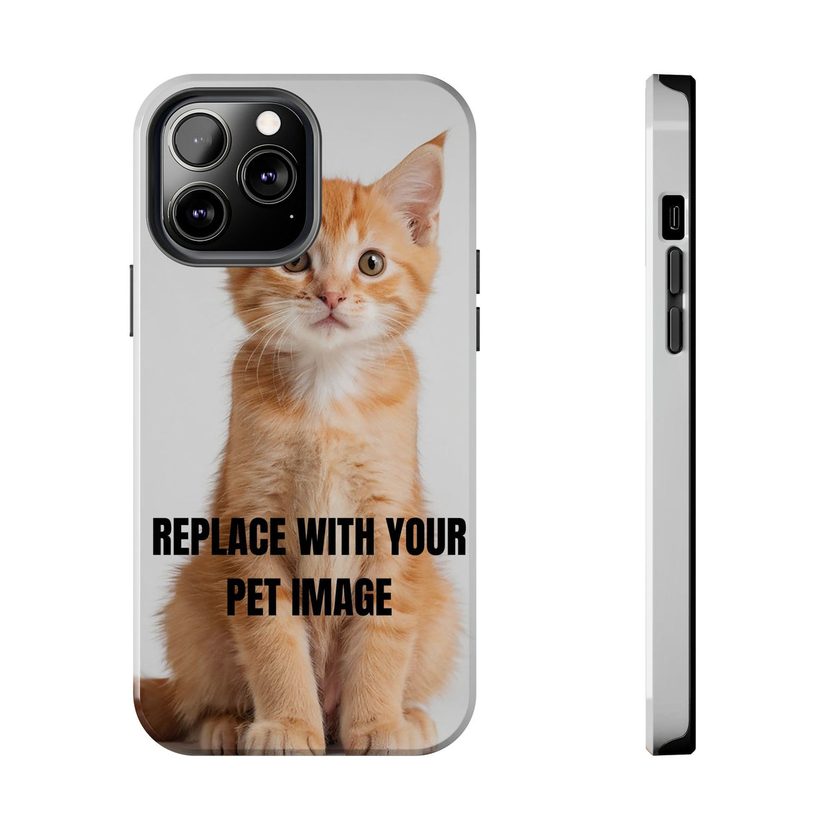 Customizable Pet Phone Case with Your Cat or Dog Photo