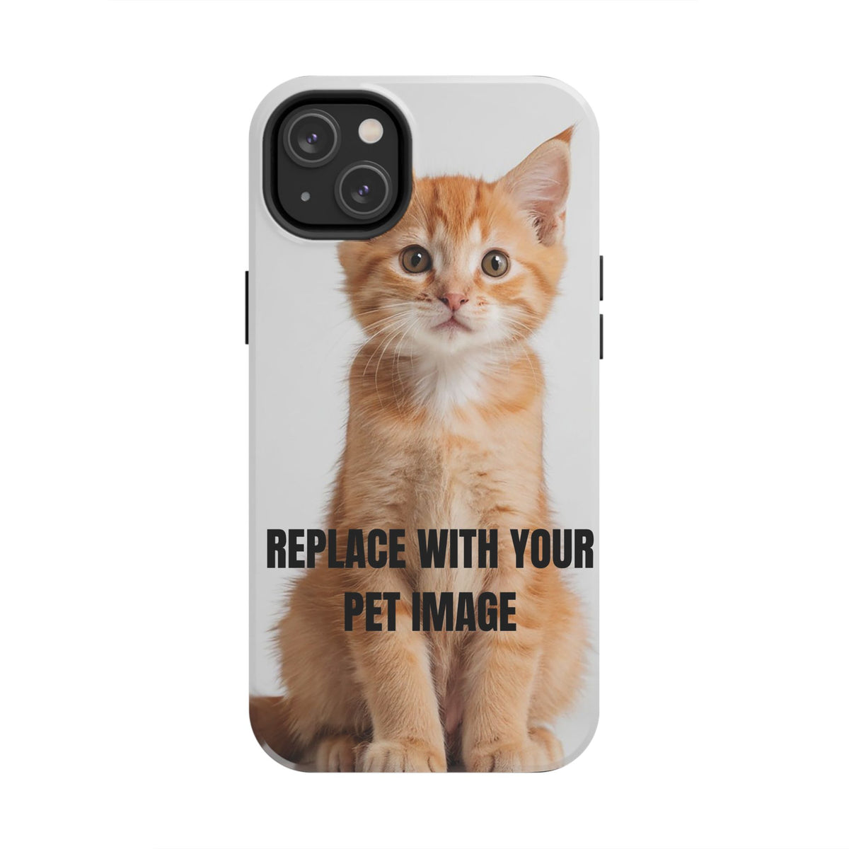 Customizable Pet Phone Case with Your Cat or Dog Photo