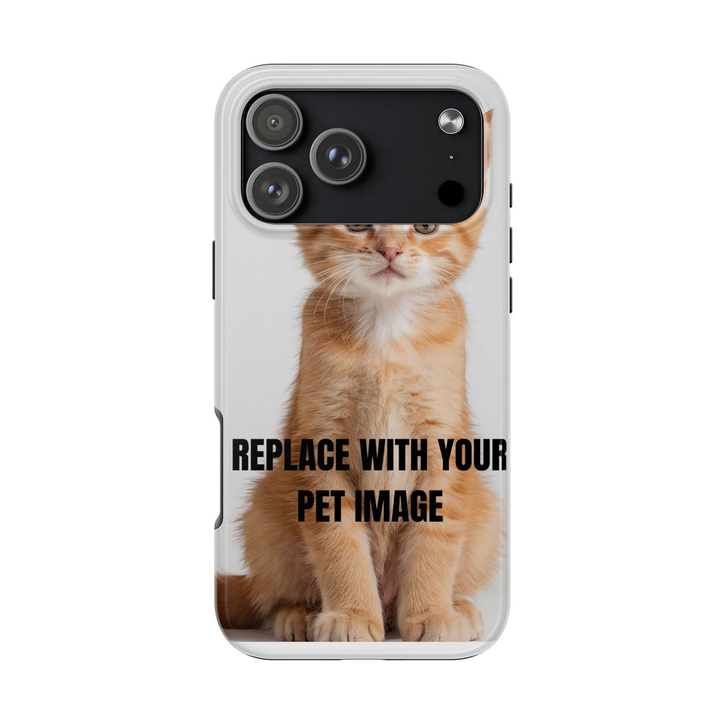 Customizable Pet Phone Case with Your Cat or Dog Photo