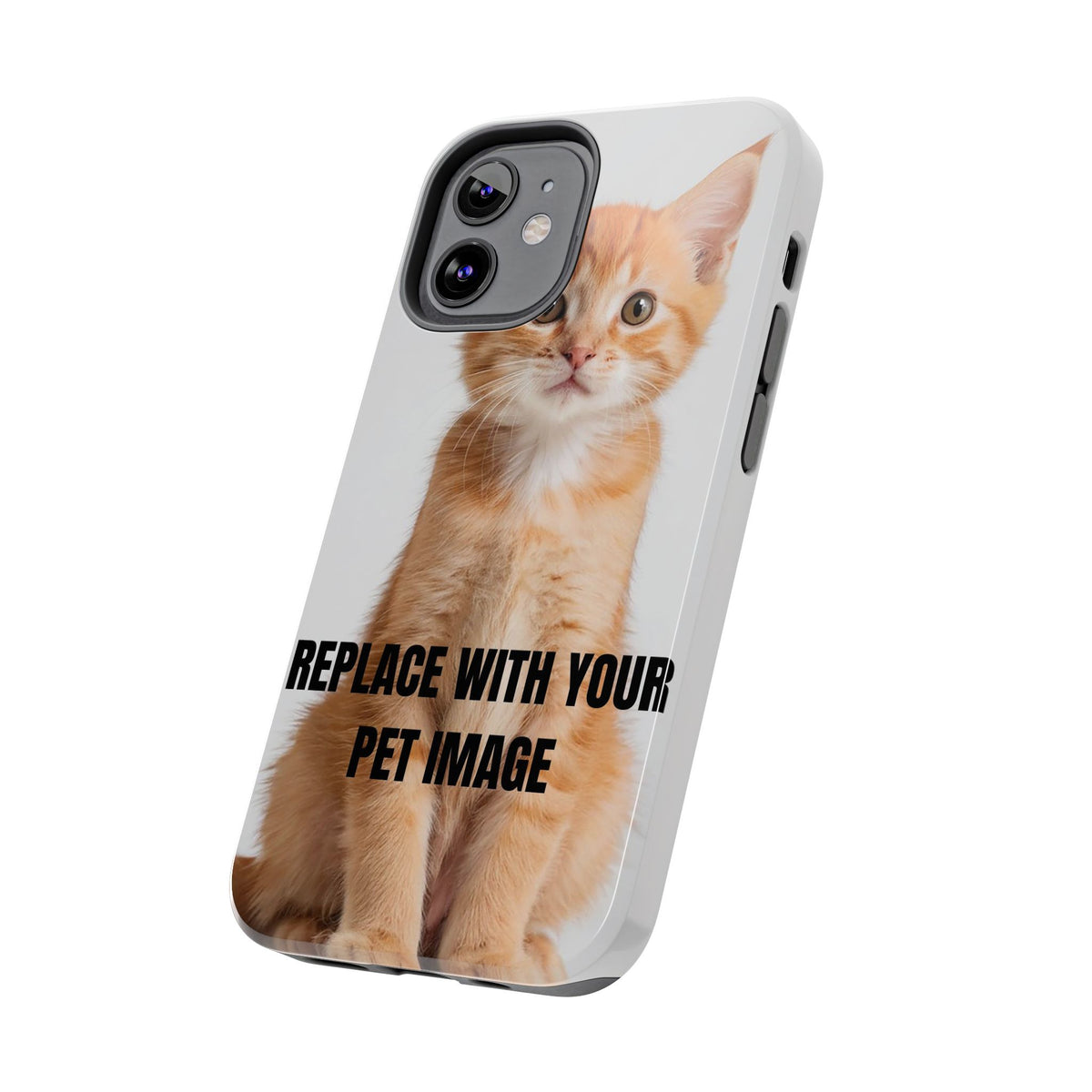 Customizable Pet Phone Case with Your Cat or Dog Photo