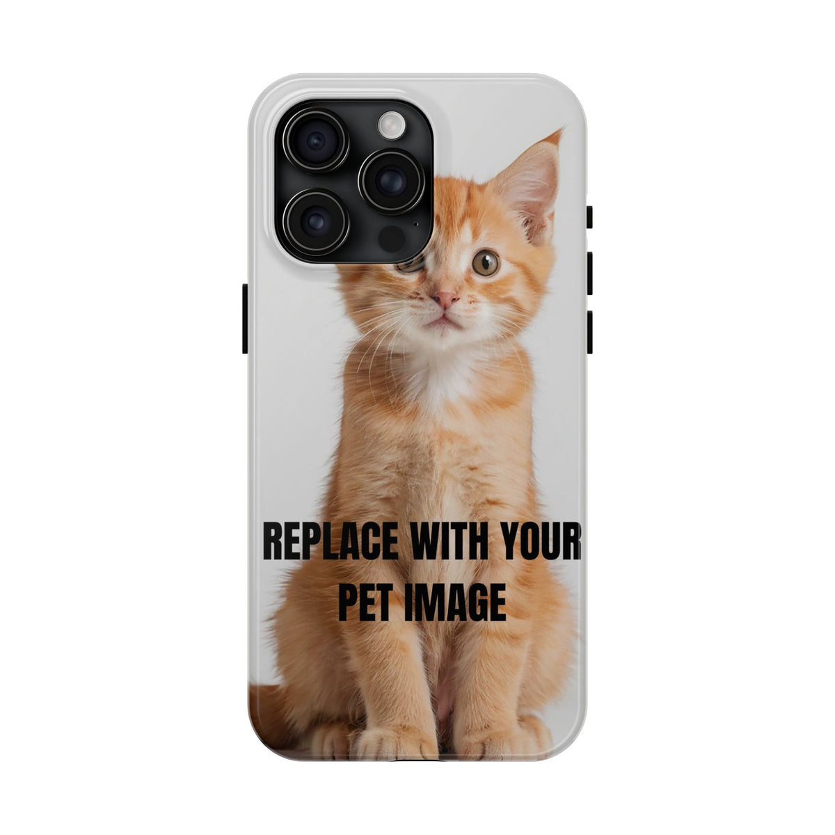 Customizable Pet Phone Case with Your Cat or Dog Photo