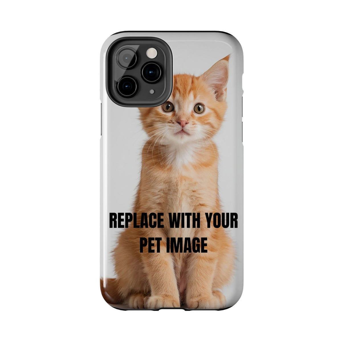 Customizable Pet Phone Case with Your Cat or Dog Photo