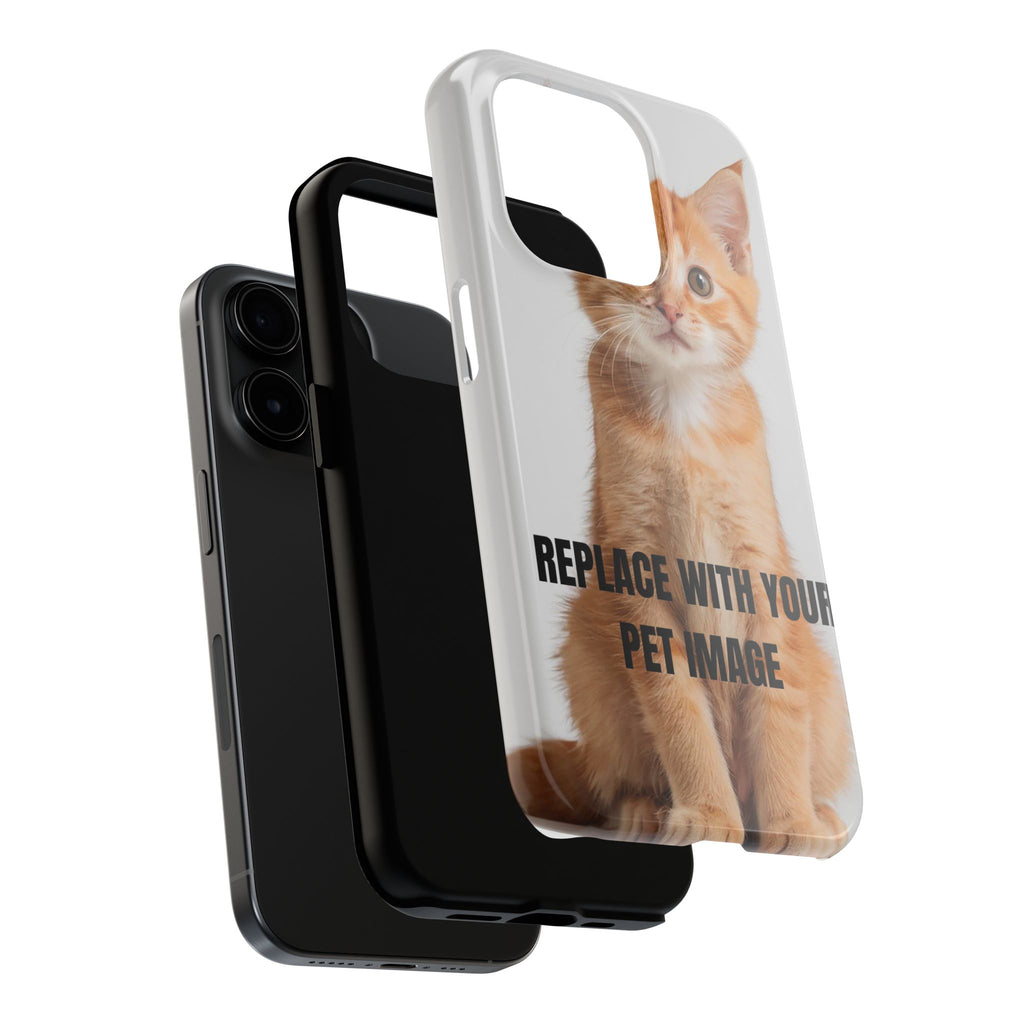Customizable Pet Phone Case with Your Cat or Dog Photo