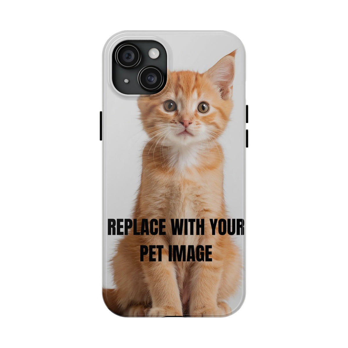 Customizable Pet Phone Case with Your Cat or Dog Photo