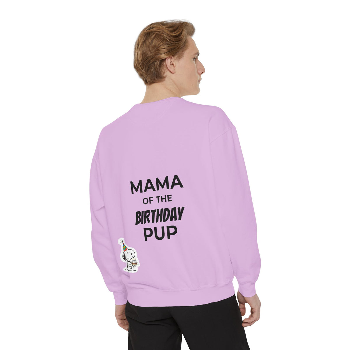 Customizable Mama of the Birthday Pup Sweatshirt