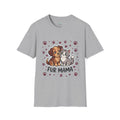 Fur Mama T-Shirt Cute Dog & Cat Graphic Tee for Pet Moms