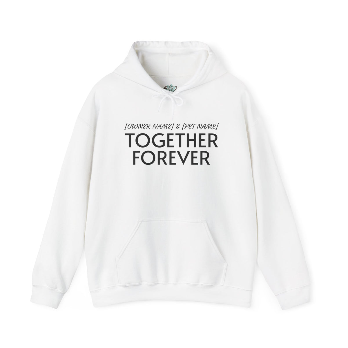 Customizable Together Forever Pet Hoodie