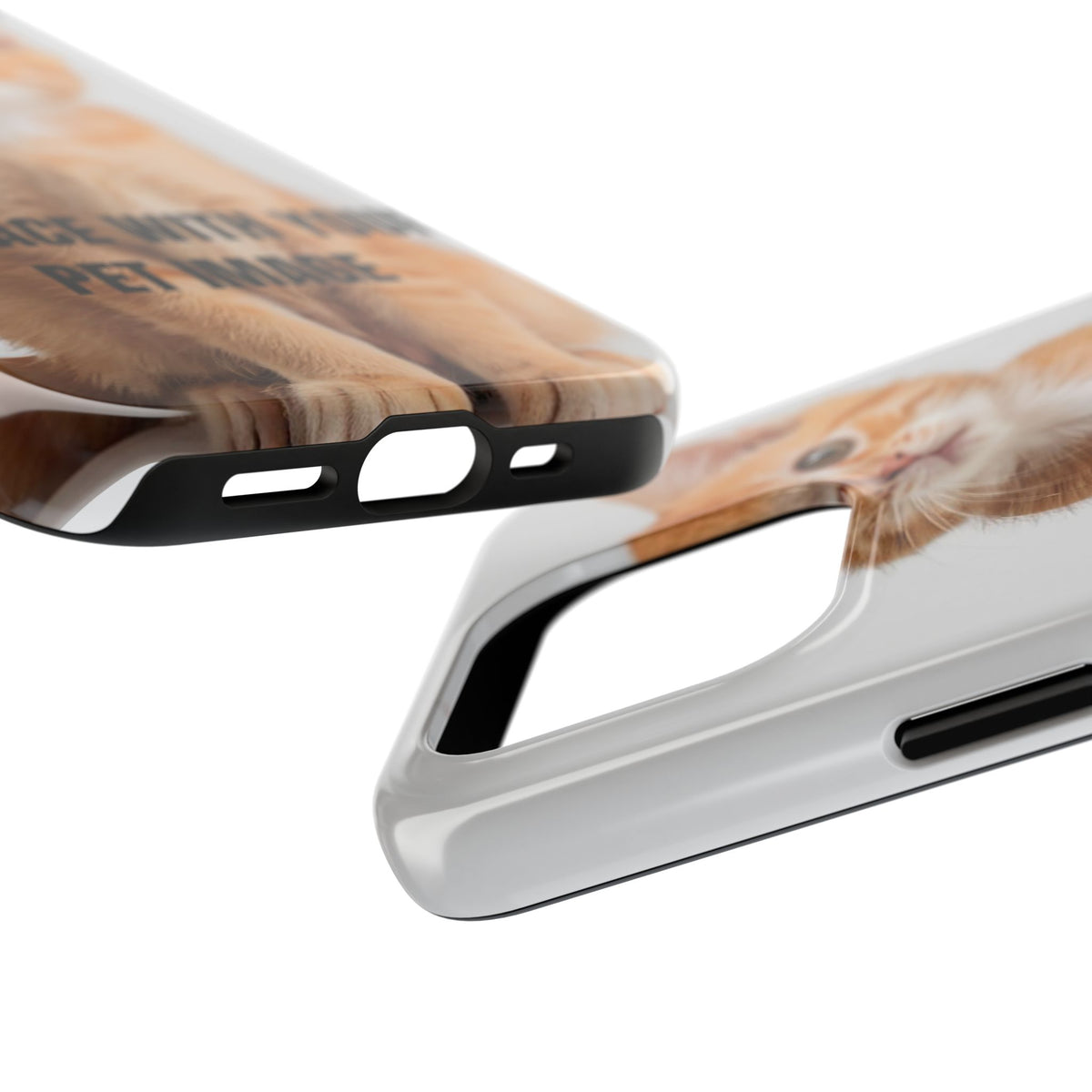 Customizable Pet Phone Case with Your Cat or Dog Photo