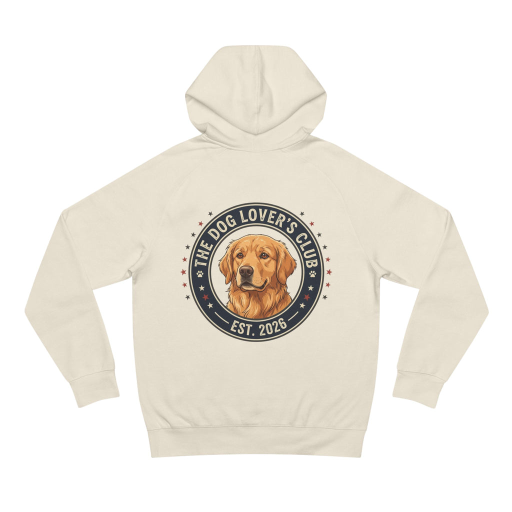 Dog Lover's Club Hoodie — Golden Retriever Graphic Pullover