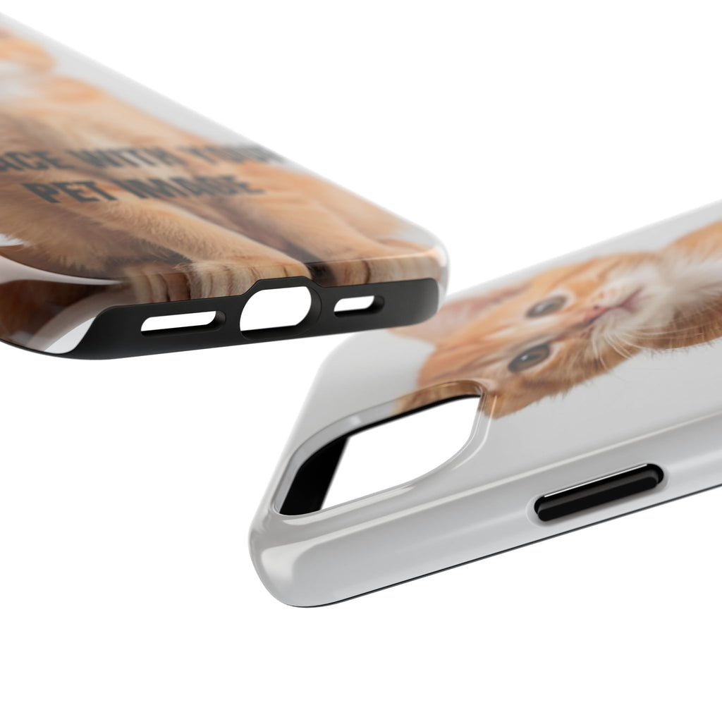 Customizable Pet Phone Case with Your Cat or Dog Photo