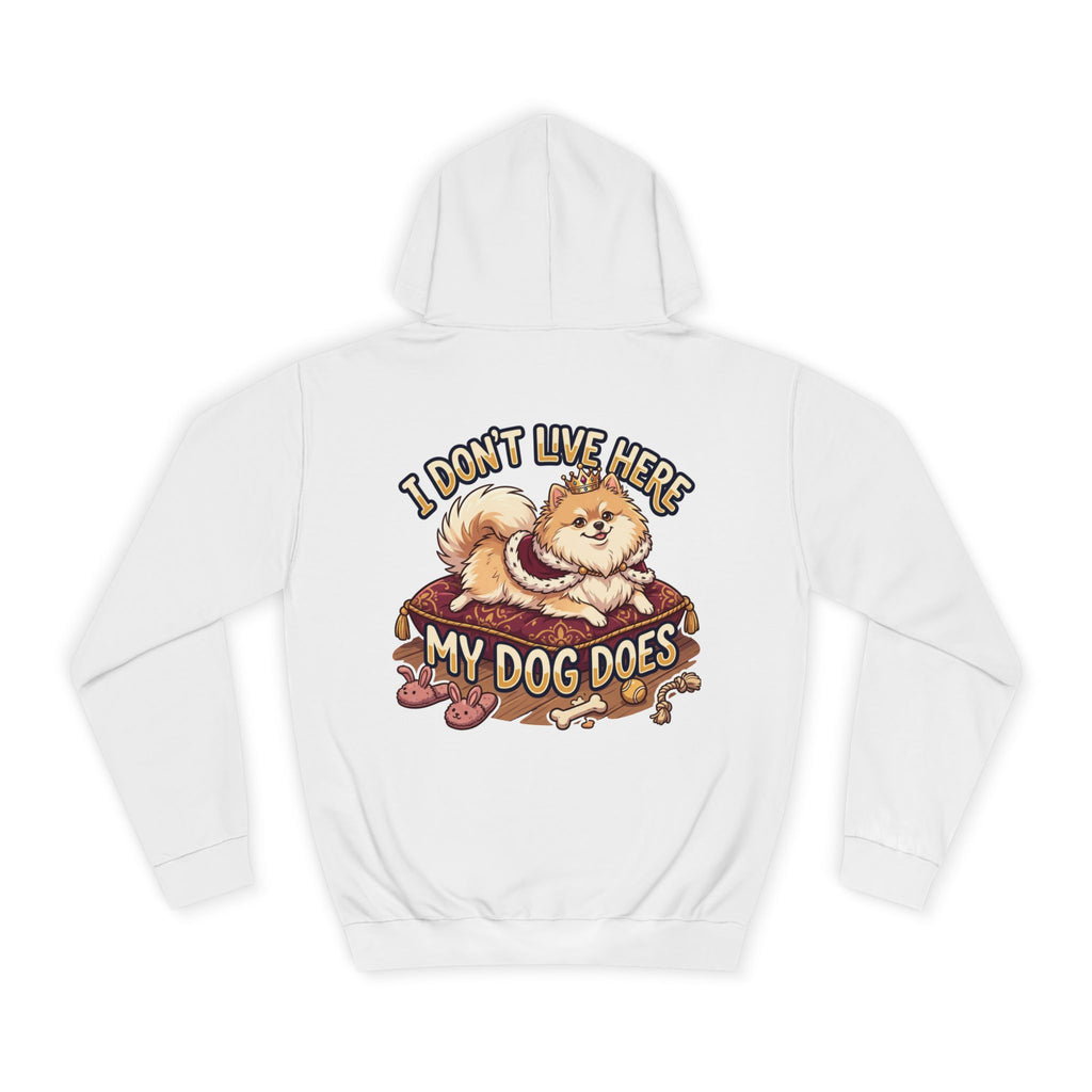 "I Don’t Live Here, My Dog Does" Cute Dog Lover Pullover