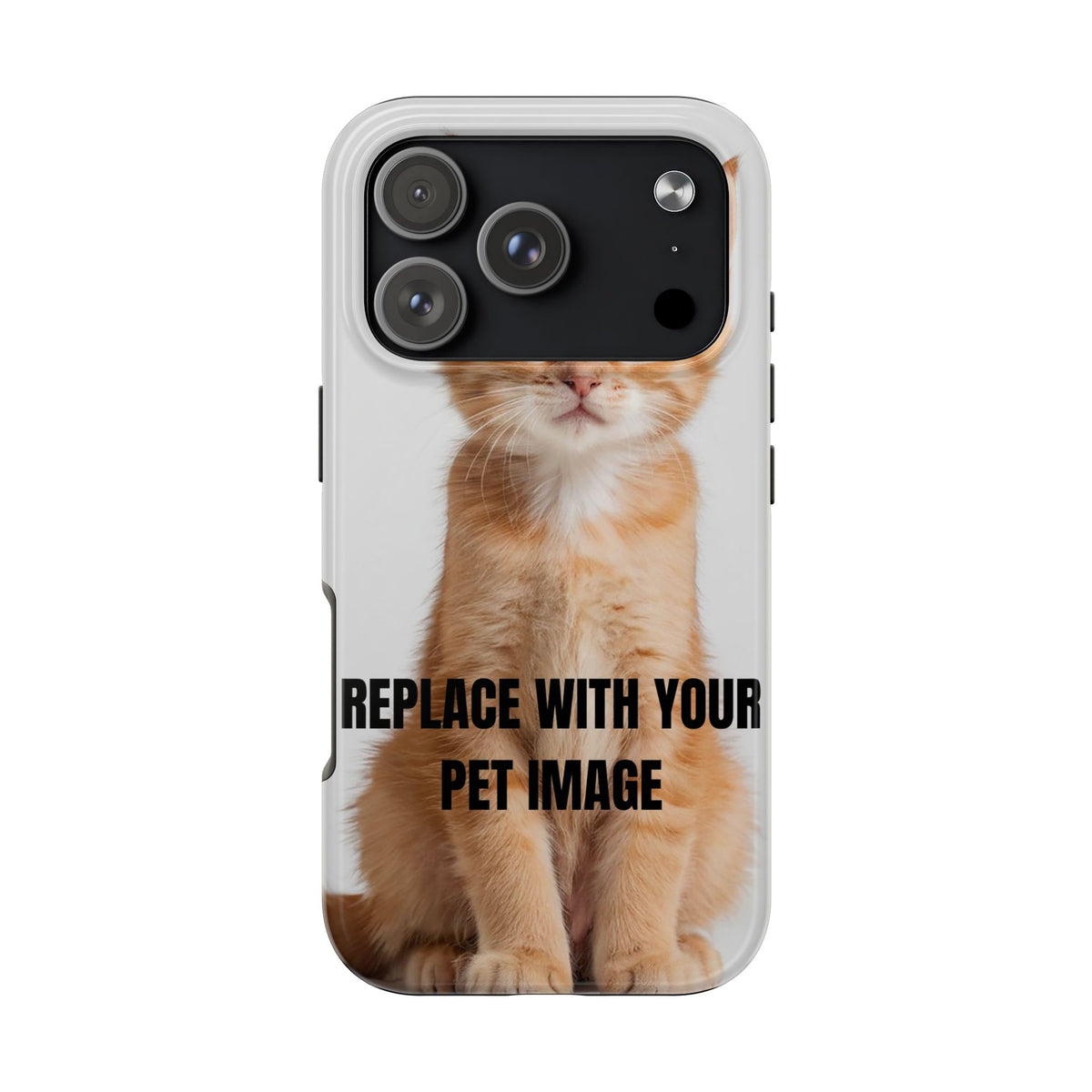 Customizable Pet Phone Case with Your Cat or Dog Photo