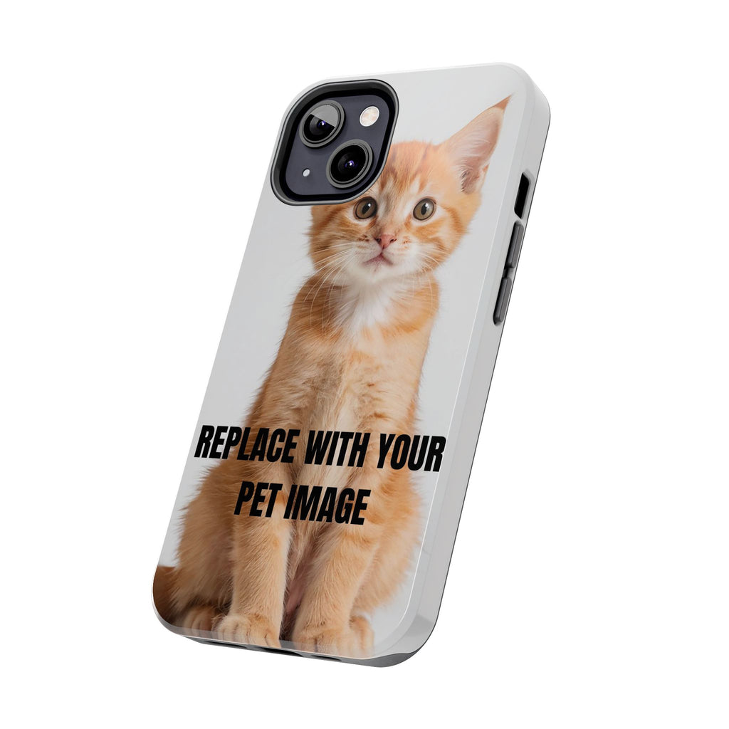 Customizable Pet Phone Case with Your Cat or Dog Photo