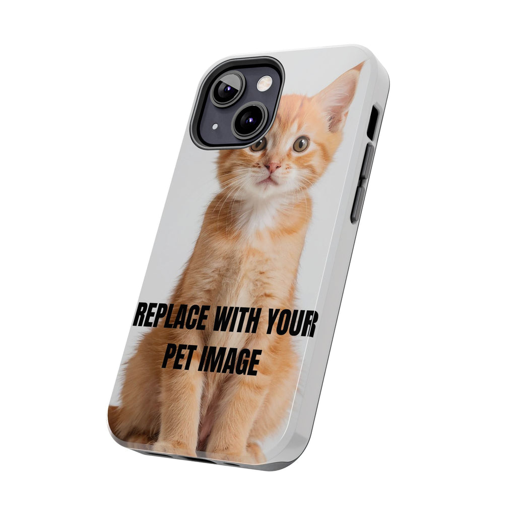 Customizable Pet Phone Case with Your Cat or Dog Photo