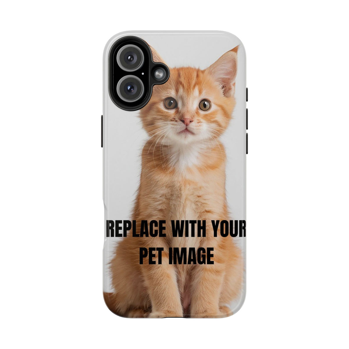 Customizable Pet Phone Case with Your Cat or Dog Photo