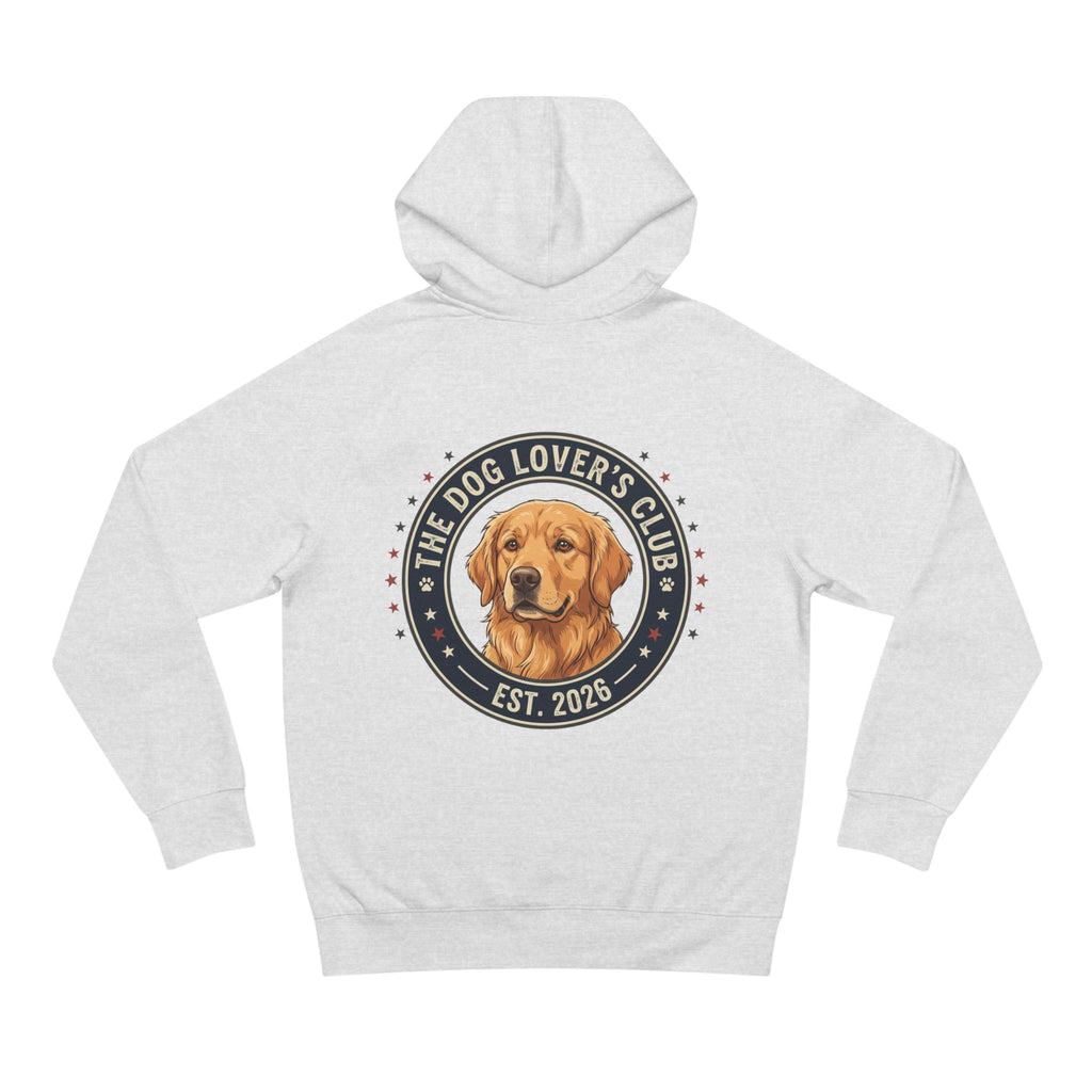 Dog Lover's Club Hoodie — Golden Retriever Graphic Pullover