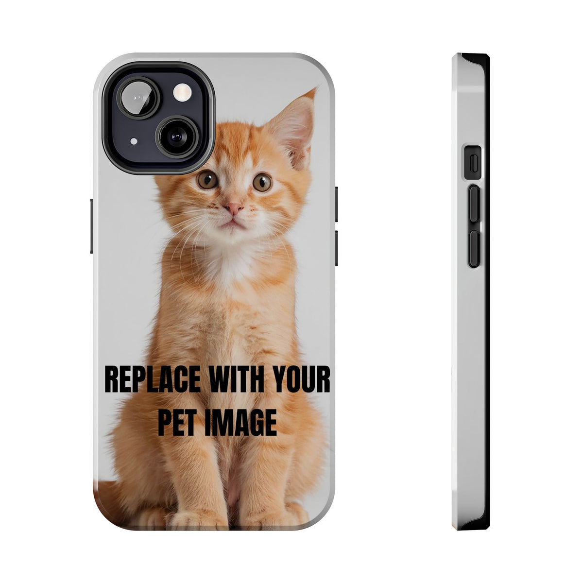 Customizable Pet Phone Case with Your Cat or Dog Photo