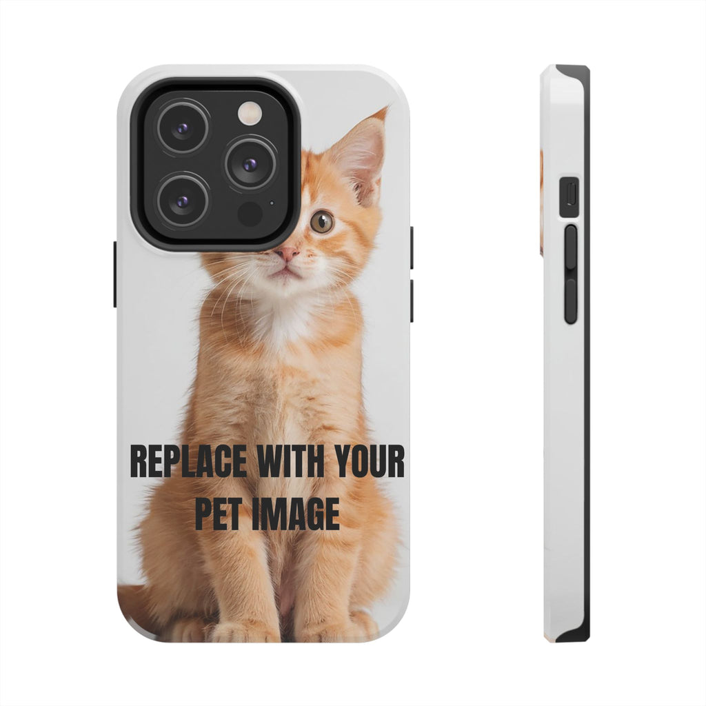 Customizable Pet Phone Case with Your Cat or Dog Photo