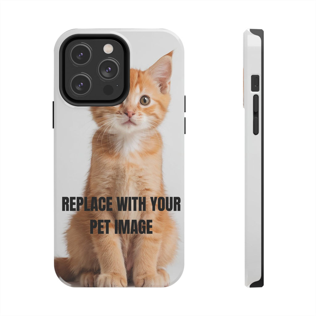 Customizable Pet Phone Case with Your Cat or Dog Photo