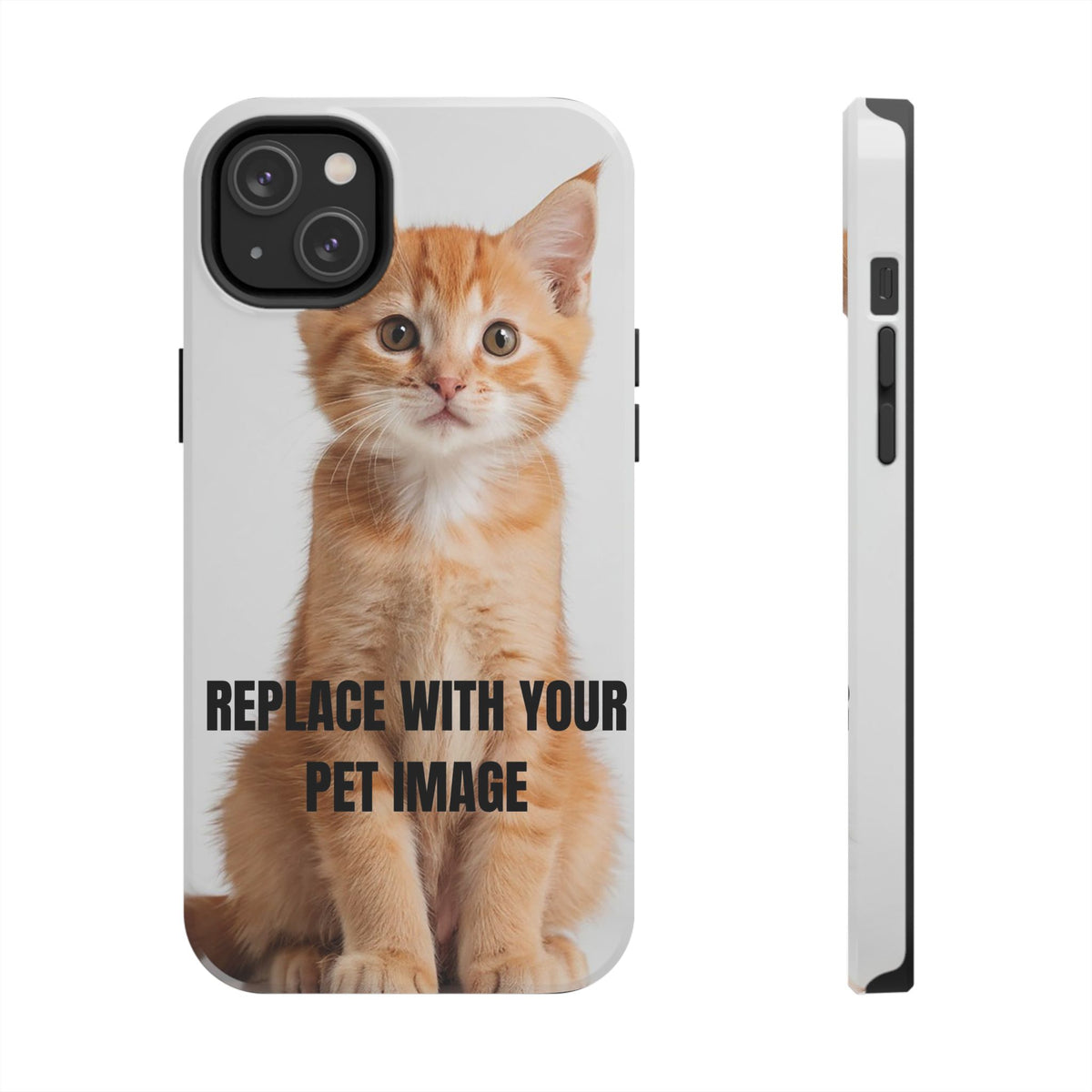 Customizable Pet Phone Case with Your Cat or Dog Photo