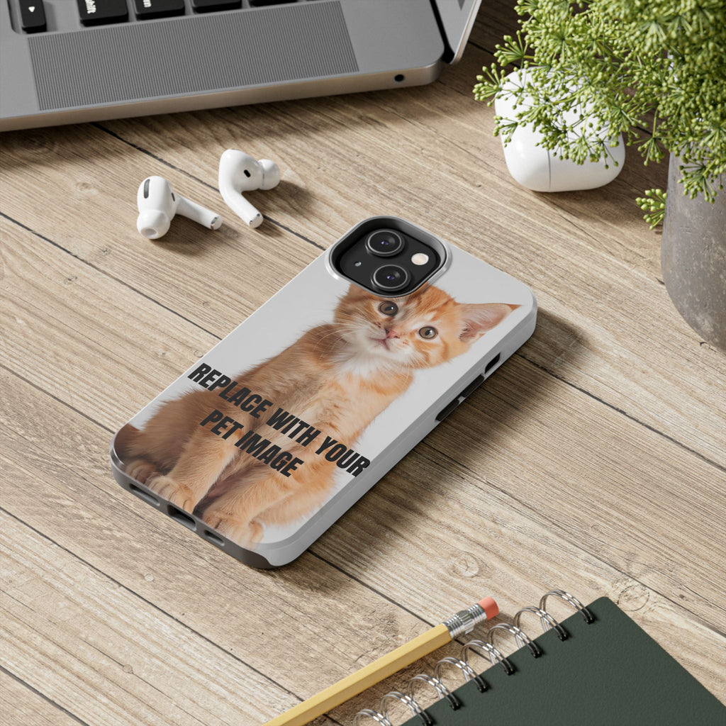 Customizable Pet Phone Case with Your Cat or Dog Photo