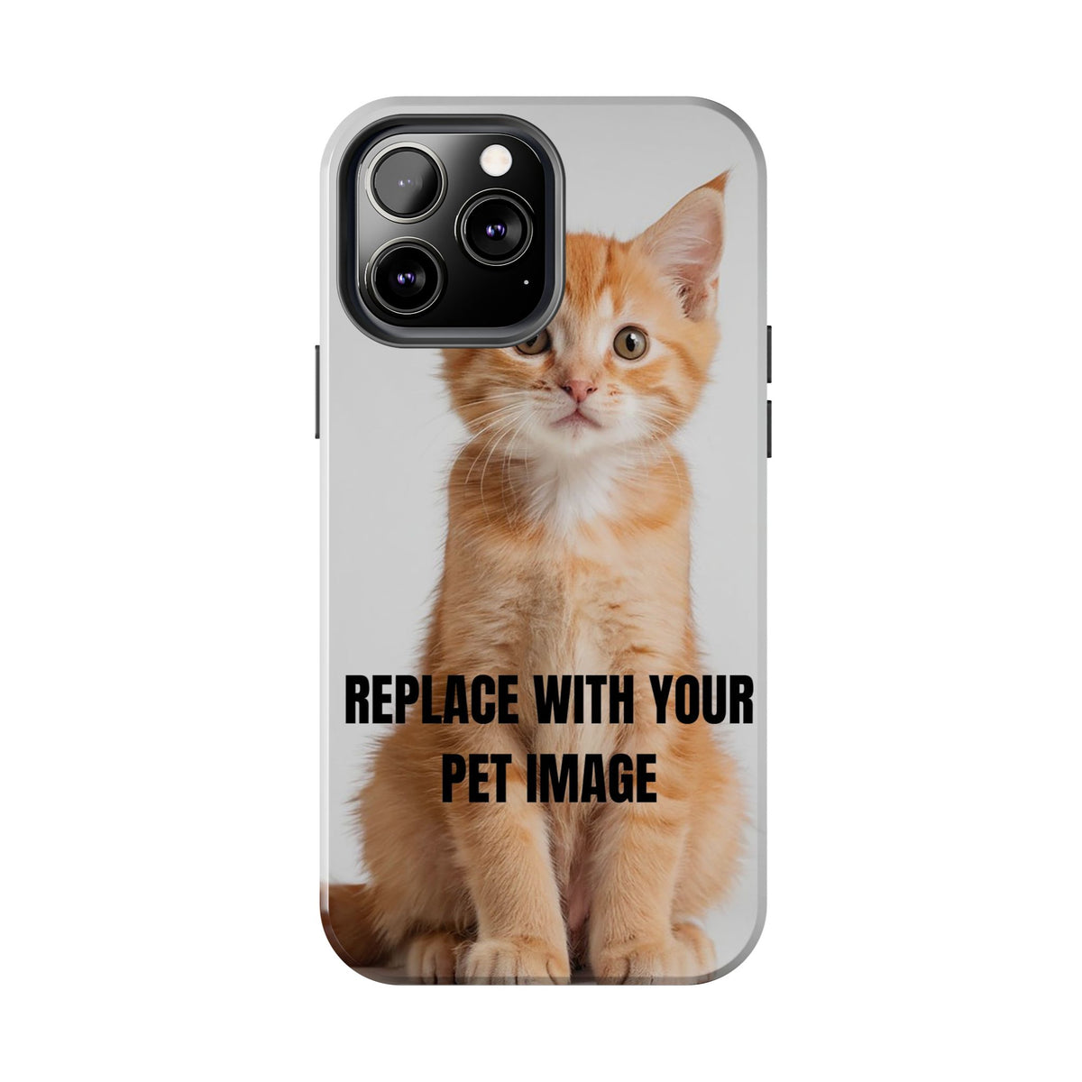 Customizable Pet Phone Case with Your Cat or Dog Photo