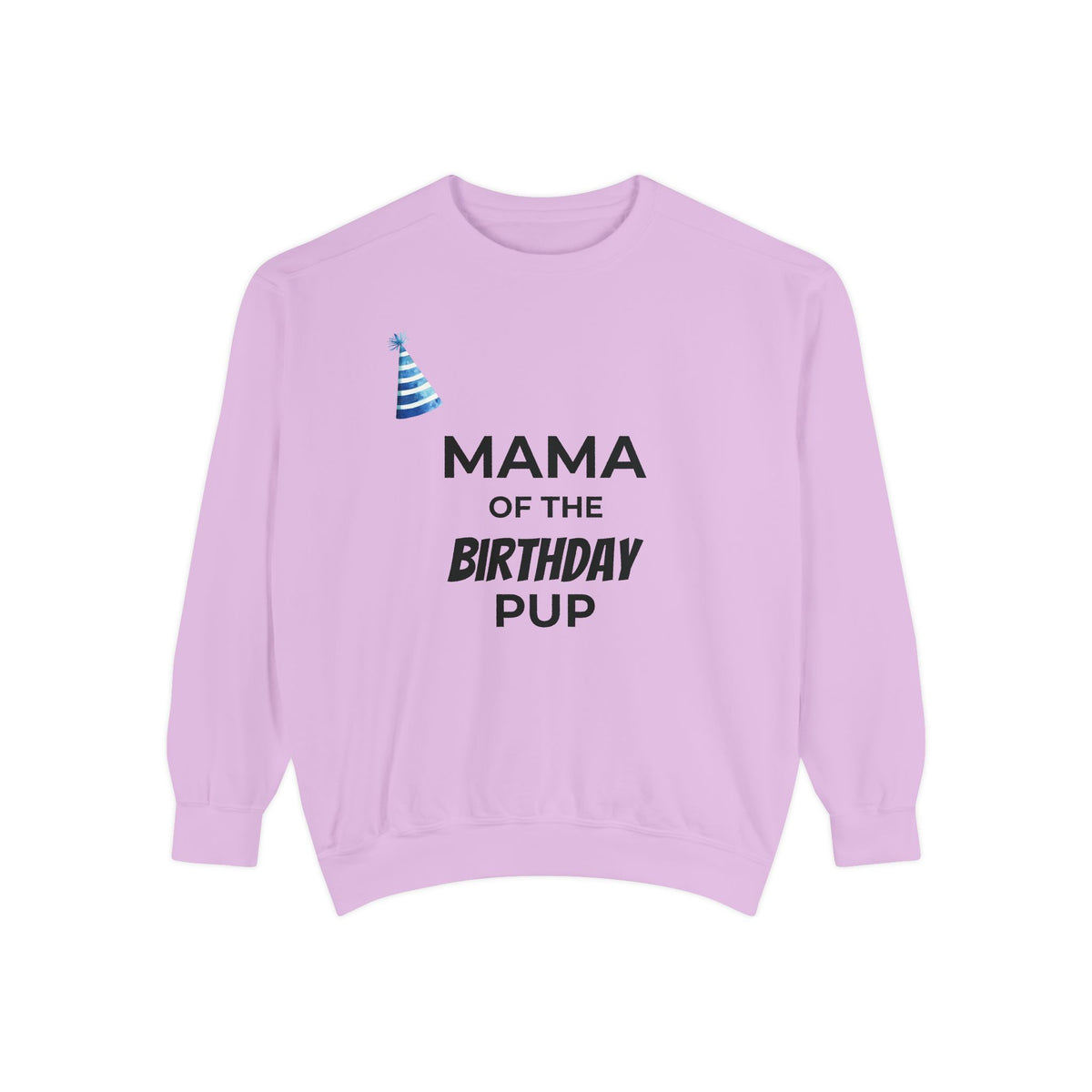 Customizable Mama of the Birthday Pup Sweatshirt