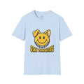 Stay Pawsitive Smiley Dog Unisex T-Shirt