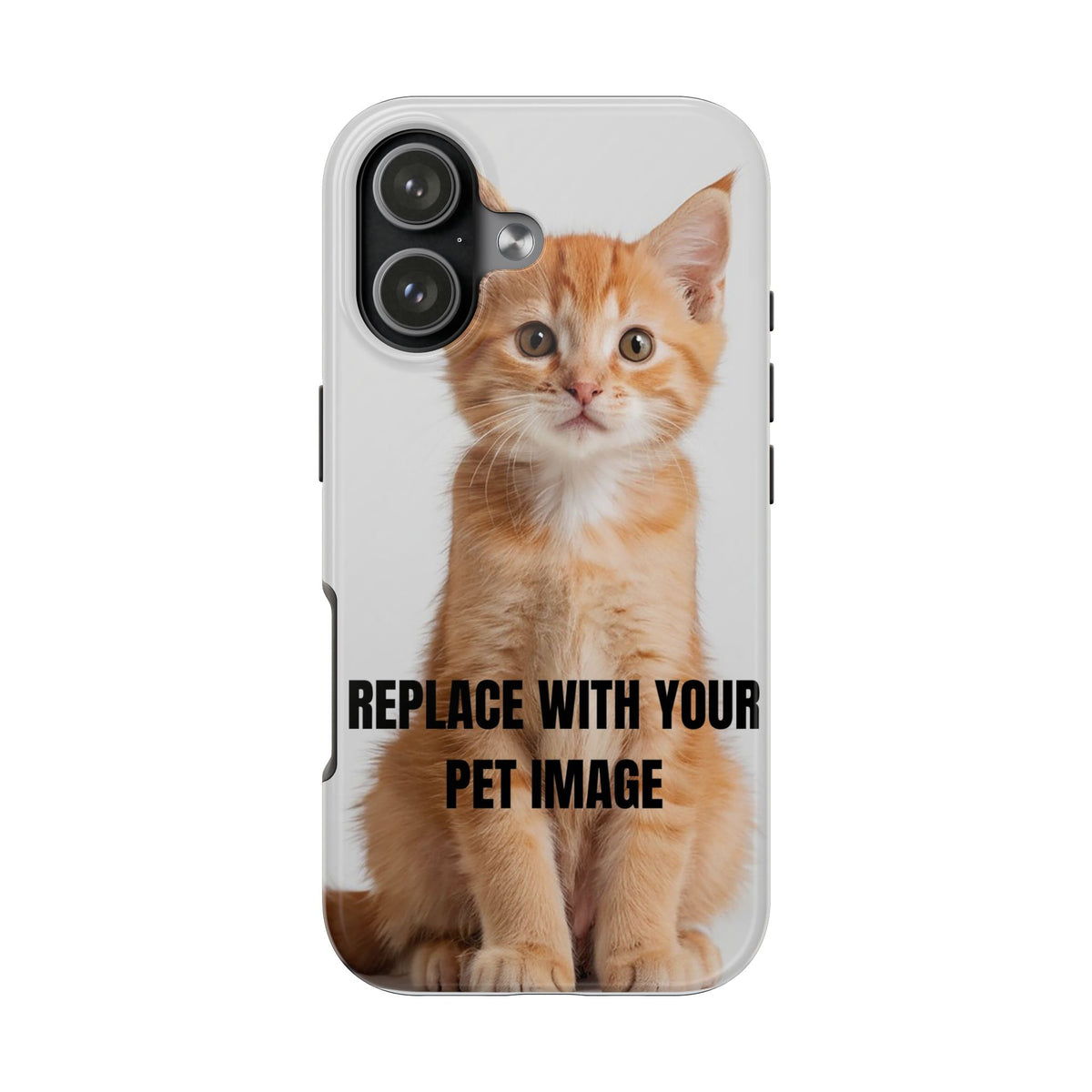 Customizable Pet Phone Case with Your Cat or Dog Photo