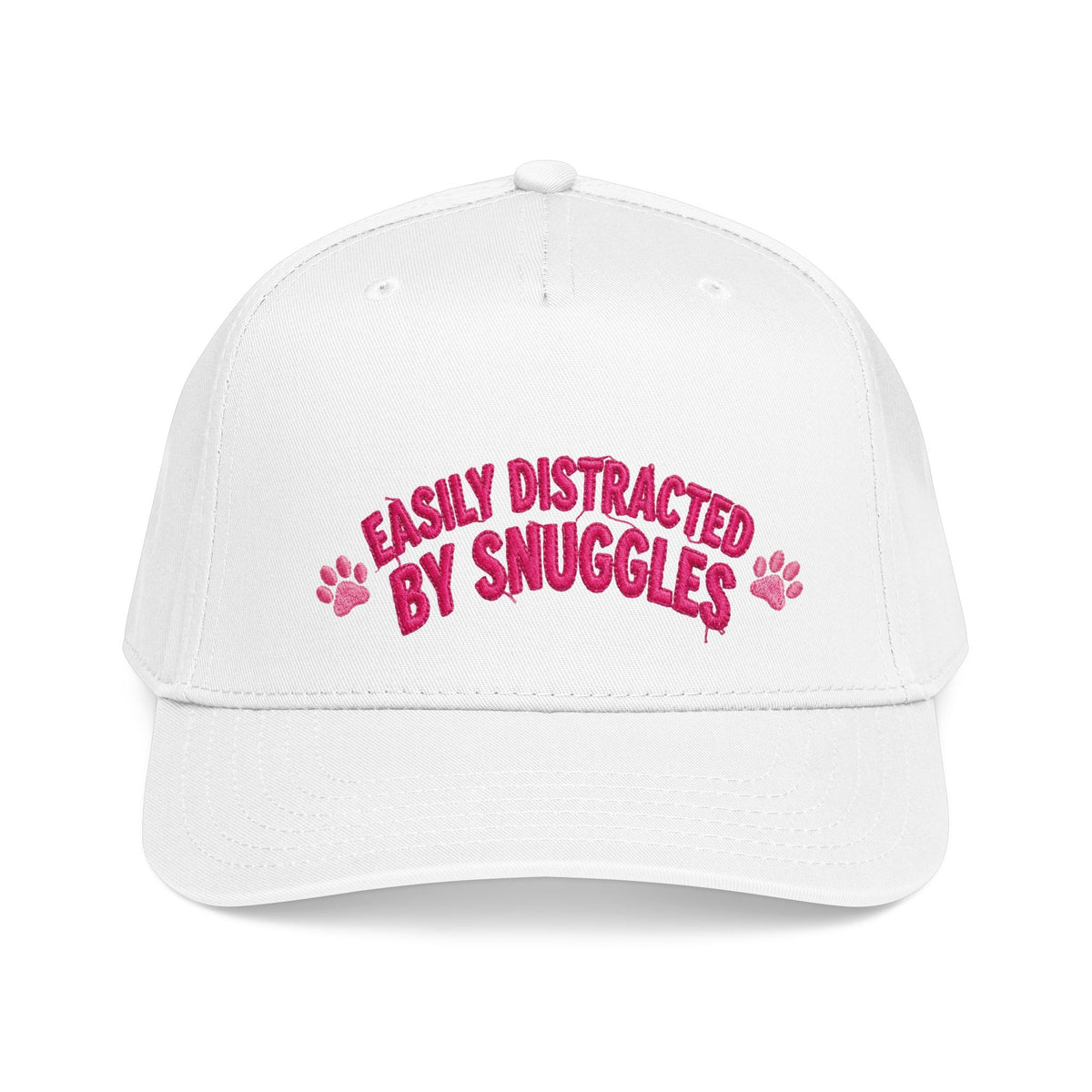 Easily Distracted By Snuggles Baseball Cap