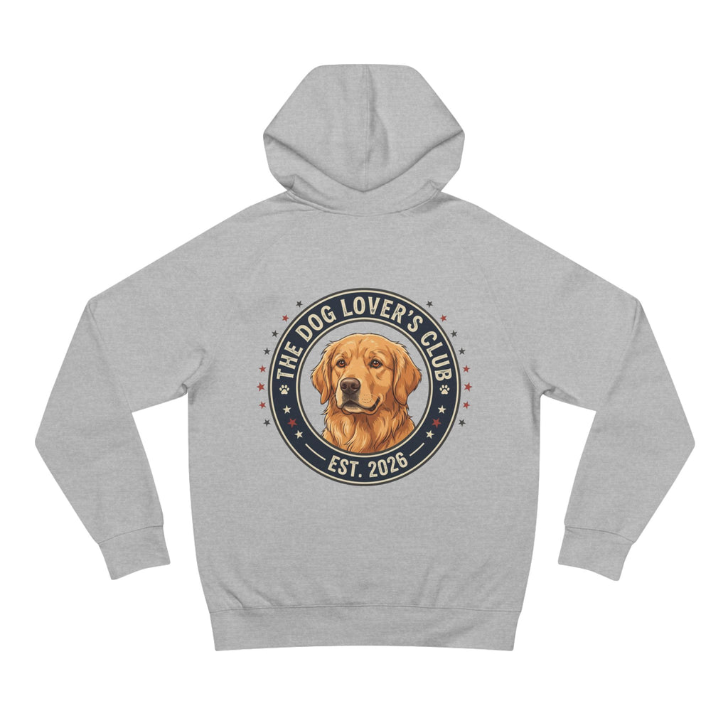 Dog Lover's Club Hoodie — Golden Retriever Graphic Pullover