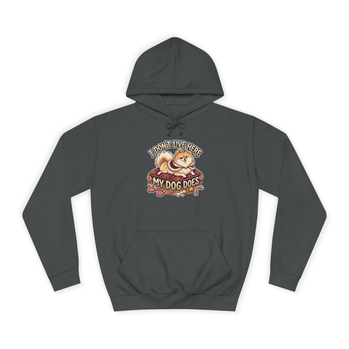 "I Don’t Live Here, My Dog Does" Cute Dog Lover Pullover